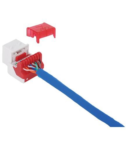 MODULE, CAT 6, EZ, WHITE