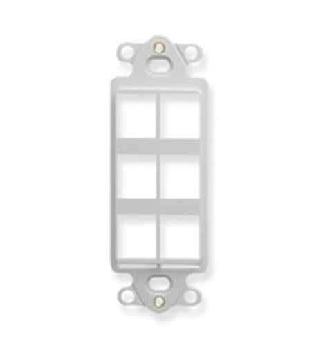 INSERT, DECOREX, HD, 6-PORT, WHITE