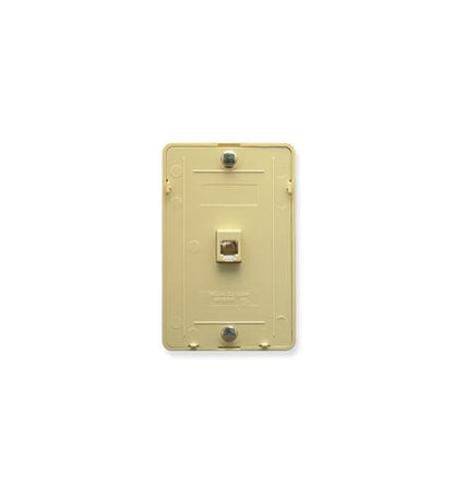 Wall Plate IDC 6P6C IVORY
