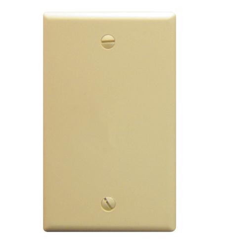 Flush Wall Plate Blank IVORY