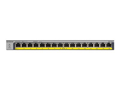 16-Port PoE/PoE Gigabit