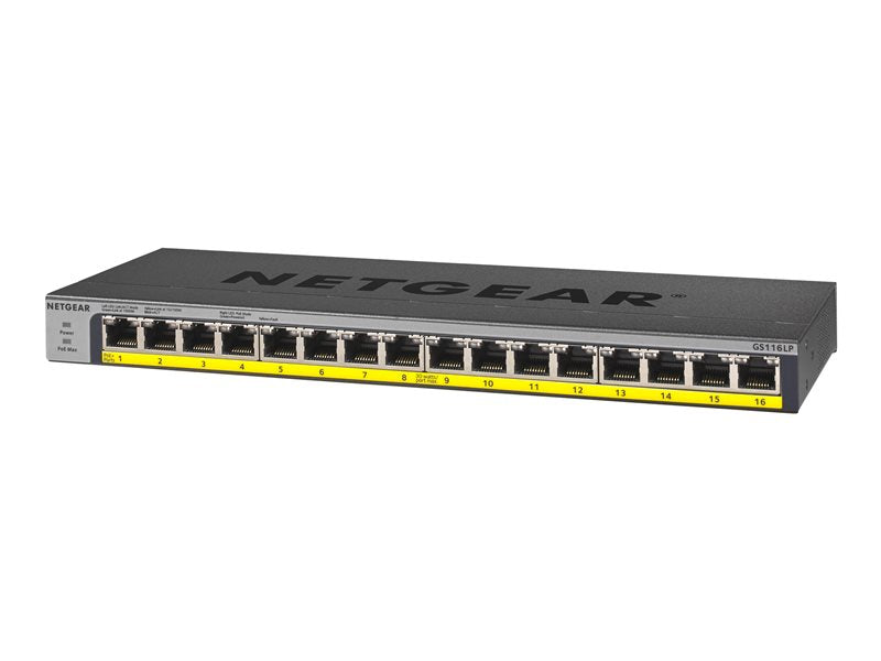 16-Port PoE/PoE Gigabit