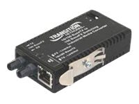 INDUSTRIAL MINI CONVERTER 10/100BTX TO 100BFX ST MM 2KM