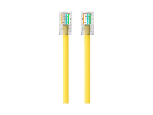 CBL,CAT6,UTP,RJ45M/M,12 ,YLS,SNGL