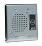 Doorplate Spkr, Flush w/LED (Stainless)