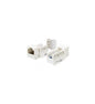 CAT5 JACK WHITE 25 PACK