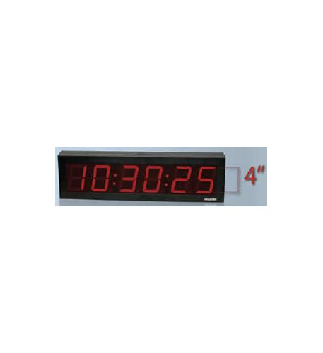 IP PoE 6 Digit, 4 inch Digital Clock, Do