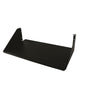 10.5in SINGLE SIDE SOLID SHELF BLACK