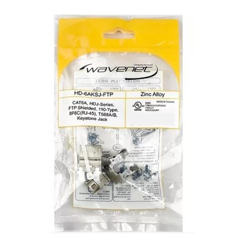 CAT6A HDJ SERIES SHIELDED JACKS