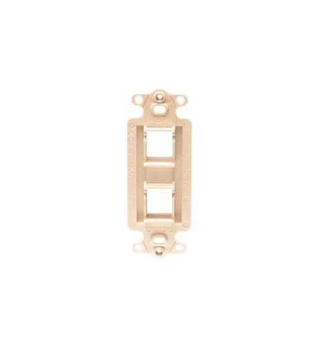 INSERT, DECOREX, 2-PORT, IVORY
