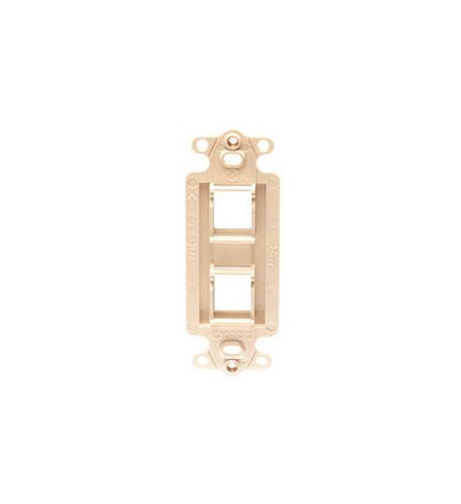 INSERT, DECOREX, 2-PORT, IVORY