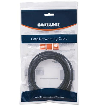 CAT6e BOOT PATCH CORD 2 FT BLACK