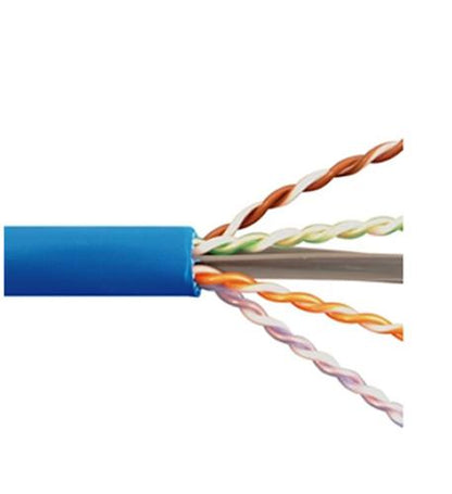 CAT6A 650MHZ UTP CABLE, CMP, BLUE