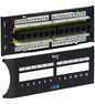 PATCH PANEL, CAT 6 FRONT, 12 PORT