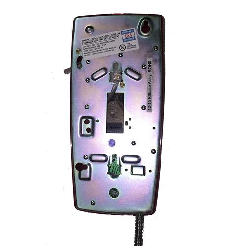 255447AHC20M Wall Phone w/Metal Cradle