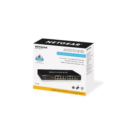 8 Port Gig Unmanaged PoE