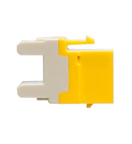 MODULE, CAT 5e, HD, YELLOW