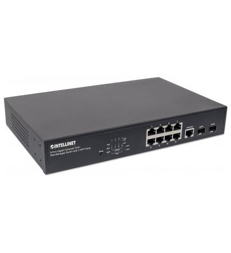 8 Port Managed Gigabit PoEplus 140watt