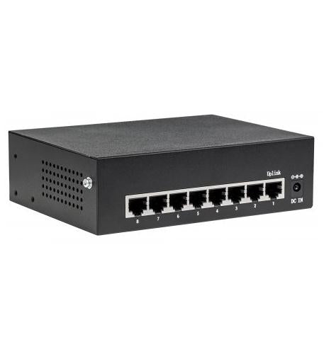 8 Port Gigabit PoEplus Switch