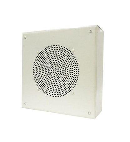 8in Amplified Ceiling Spkr Square Grille