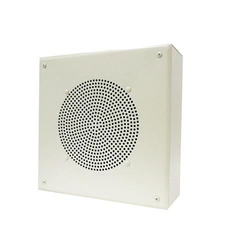 8in Amplified Ceiling Spkr Square Grille