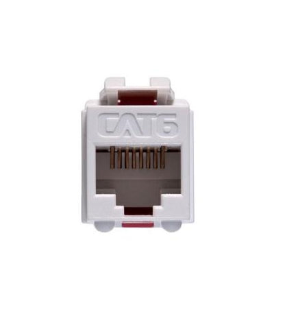 MODULE, CAT 6, EZ, WHITE