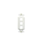 INSERT, DECOREX, 3-PORT, WHITE
