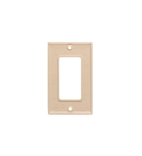 Decorex Faceplate 1Gang IVORY
