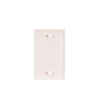 Flush Wall Plate Blank - Almond