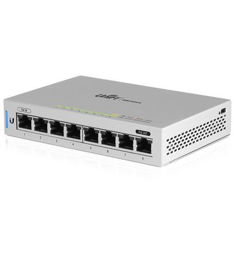 UNIFI SWITCH, 8-PORT, LOW POWER, NON-POE