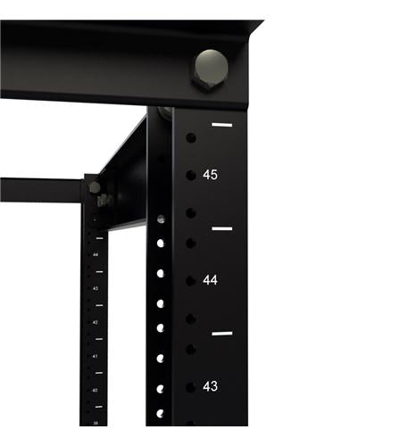RACK, 4-POST DISTRIBUTION RACK, 7 FT