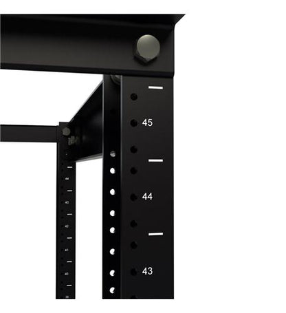 RACK, 4-POST DISTRIBUTION RACK, 7 FT