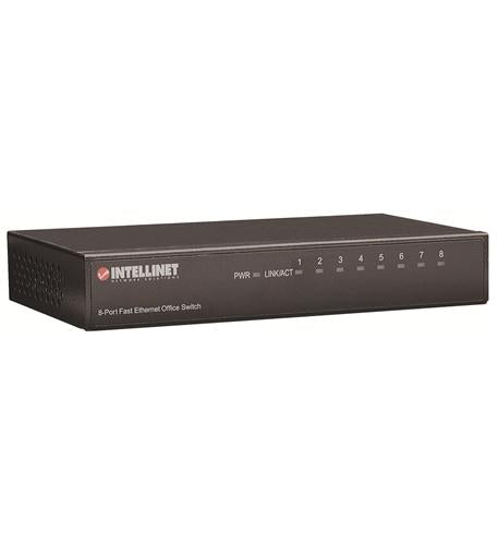 10/100 8 Port Switch, Desk, Metal