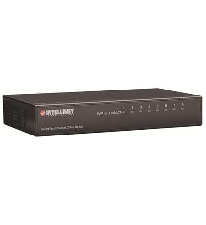 10/100 8 Port Switch, Desk, Metal