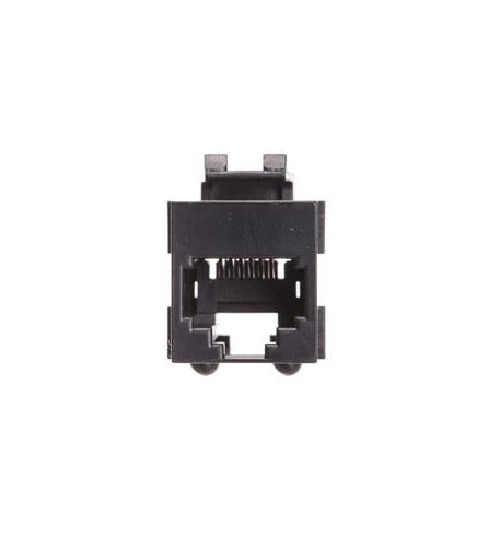 MODULE, COUPLER, RJ-11, PIN 1-1, BLACK