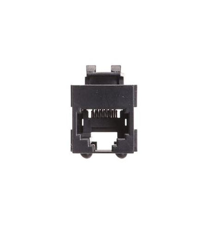 MODULE, COUPLER, RJ-11, PIN 1-1, BLACK