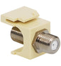 MODULE, F-TYPE, NICKEL PLATED, ALMOND