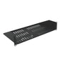 2U, 10in Deep Single Sided Vented Shelf