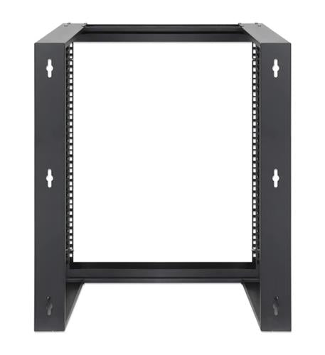 12U OPEN FRAME WALL RACK