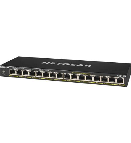 16 PORT GIG POEplus SWITCH
