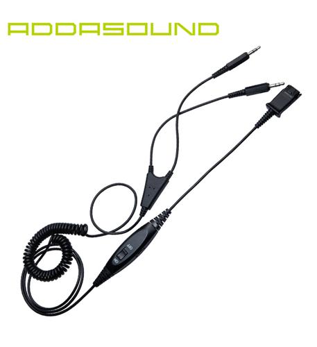 ADDASOUND QD to 3.5mm Double Plug