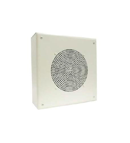8in Amplified Ceiling Spkr Square Grille