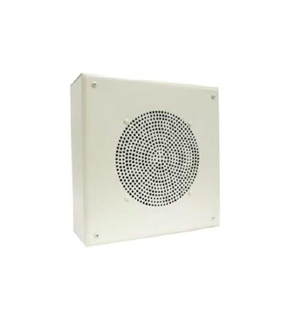 8in Amplified Ceiling Spkr Square Grille