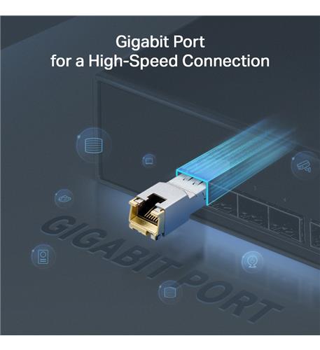 1000BASE-T RJ45 SFP Module