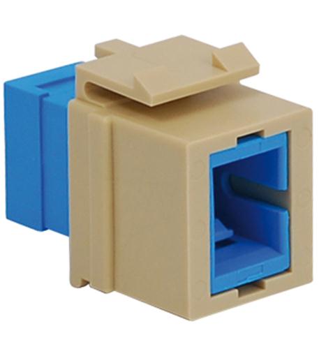 MODULE, FIBER OPTIC, SC, IVORY