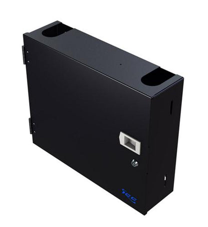 WALL ENCLOSURE,FIBER,4-PANEL,SINGLE DOOR