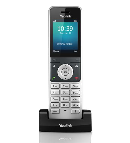 Yealink IP Phone W76P Bundle of W70B Base and W56H handset + 1-Unit W56H Handset… (1 x W56H)