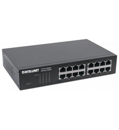 16 Port Rackmount/Desktop Metal Switch