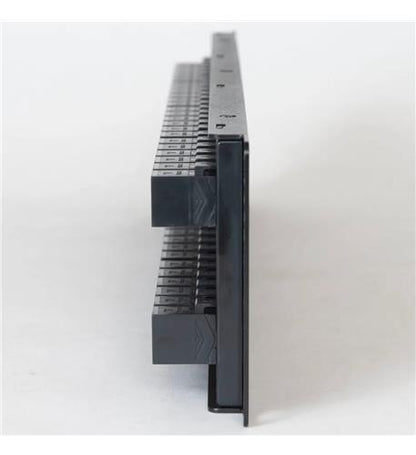 PATCH PANEL,CAT6A, FEED-THRU 48-P,2RMS