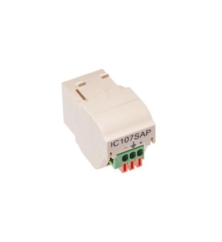 MODULE, STEREO AUDIO, 3.5 MM, IVORY